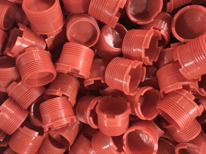 API Sucker Rod Thread Protector Caps , Plastic Oilfield Thread Protectors